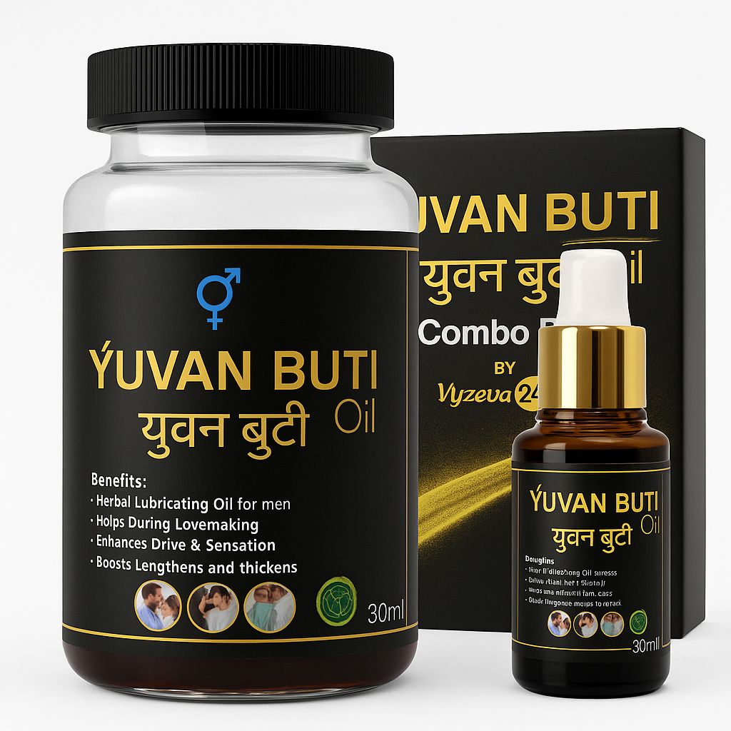 Youvan Buti Oil β Herbal Lubricant for Men πͺπΏ | Enhance Sensation & Performance | 30ml