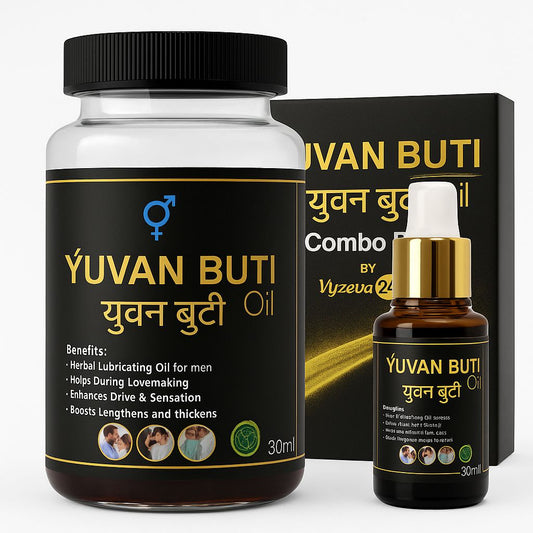 Youvan Buti Oil – Herbal Lubricant for Men 💪🌿 | Enhance Sensation & Performance | 30ml